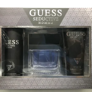 Set Guess Seductive Homme 3pc. Edt 3.4oz Spray